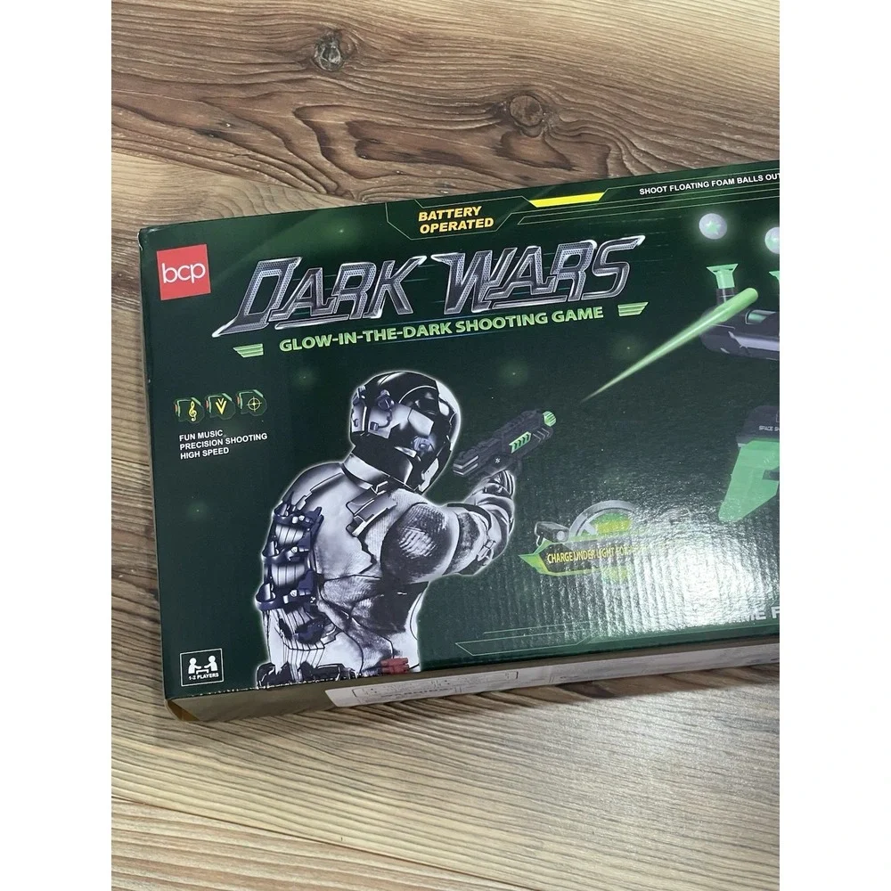 Best Choice Products Dark Wars Glow In Dark Shooting Floating Foam Balls SKY5468